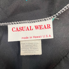 Load image into Gallery viewer, Vintage 1970s Black Red Floral Kaftan Mumu Maxi Dress