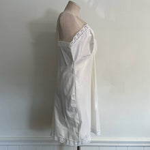 Load image into Gallery viewer, Vintage 60s Opalaire White Lace Slip Dress Deadstock NWT