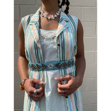 Load image into Gallery viewer, Vintage 1970s White Seashell Necklace Beaded Summer Coastal Grandma