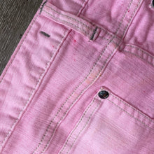 Load image into Gallery viewer, Free People Upcycled Barbie Pink Tie Dye Denim Shorts Sz 31