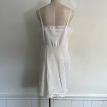 Load image into Gallery viewer, Vintage 60s Opalaire White Lace Slip Dress Deadstock NWT
