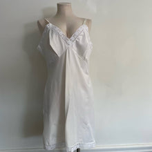 Load image into Gallery viewer, Vintage 60s Opalaire White Lace Slip Dress Deadstock NWT