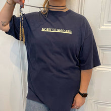 Load image into Gallery viewer, Vintage 90s Mossimo Giannulli Navy Blue Graphic Short Sleeve T-Shirt 2XL