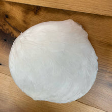 Load image into Gallery viewer, Vintage 1950s White Feather Hat Costume Pearl Beaded Bridal