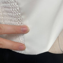 Load image into Gallery viewer, Revolve Amanda Uprichard White Black Cutout High-Neck Halter Dress Pencil Skirt L