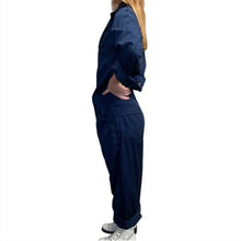 Load image into Gallery viewer, Vintage Navy Blue Mechanic-Style Jumpsuit Utility Coveralls 40R