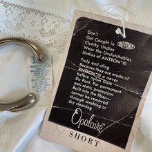 Load image into Gallery viewer, Vintage 60s Opalaire White Lace Slip Dress Deadstock NWT