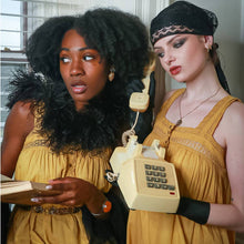 Load image into Gallery viewer, Doen Boho Prairie Yellow Organic Cotton Midi Dress Ruffle Detail XS