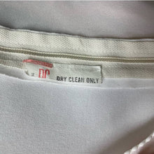 Load image into Gallery viewer, Vintage 1970s White Polyester V Neck Maxi Dress XS S