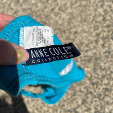 Load image into Gallery viewer, Vintage 90s High Cut Teal Blue Halter Bikini Swimsuit 12