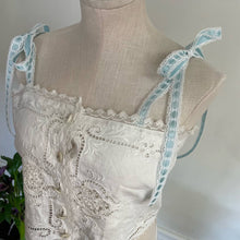 Load image into Gallery viewer, Karnet Creative Handmade Top from Vintage Reclaimed Fabric Upcycled Reworked