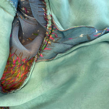 Load image into Gallery viewer, Vintage 1970s Designer Stavropoulos Silk Chiffon Long Sleeve Full Length Gown