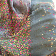 Load image into Gallery viewer, Vintage 1970s Designer Stavropoulos Silk Chiffon Long Sleeve Full Length Gown