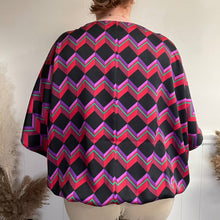 Load image into Gallery viewer, Modern Trina Turk Plus Size Blouse Geometric Print 3/4 Sleeve