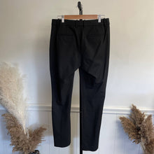 Load image into Gallery viewer, theory Classic Black Straight Leg Trouser Dress Pants Sz 8