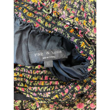 Load image into Gallery viewer, rag & bone 100% Silk Floral Maxi Dress Spaghetti Halter Top Sz 6
