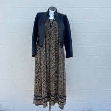 Load image into Gallery viewer, rag & bone 100% Silk Floral Maxi Dress Spaghetti Halter Top Sz 6