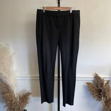 Load image into Gallery viewer, theory Classic Black Straight Leg Trouser Dress Pants Sz 8
