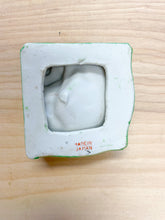 Load image into Gallery viewer, Vintage Handmade Painted Pig Green Ash Tray