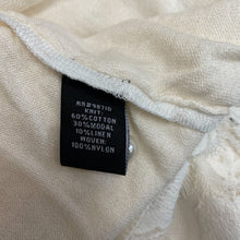 Load image into Gallery viewer, Vintage y2k Designer Michael Simon Knit White Floral Lace Button-up Sweater Blouse Cardigan Sz PM