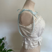 Load image into Gallery viewer, Karnet Creative Handmade Top from Vintage Reclaimed Fabric Upcycled Reworked