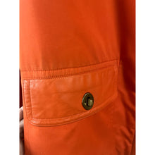 Load image into Gallery viewer, Vintage Rare 1960s Orange Sills Bonnie Cashin Turn Clasp Fur Collar Statement Swing