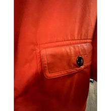 Load image into Gallery viewer, Vintage Rare 1960s Orange Sills Bonnie Cashin Turn Clasp Fur Collar Statement Swing