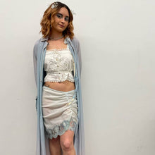 Load image into Gallery viewer, Karnet Creative Handmade Top from Vintage Reclaimed Fabric Upcycled Reworked