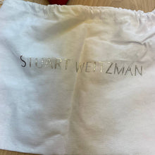 Load image into Gallery viewer, Stuart Weitzman Red Suede Pointed Toe Booties Sz 9