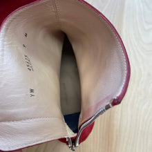 Load image into Gallery viewer, Stuart Weitzman Red Suede Pointed Toe Booties Sz 9