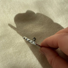 Load image into Gallery viewer, Vintage French Parisian Cheri Silver Love Heart Brooch Pin