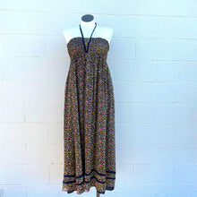 Load image into Gallery viewer, rag & bone 100% Silk Floral Maxi Dress Spaghetti Halter Top Sz 6