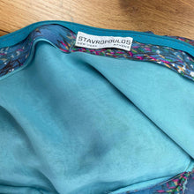 Load image into Gallery viewer, Vintage 1970s Designer Stavropoulos Silk Chiffon Long Sleeve Full Length Gown