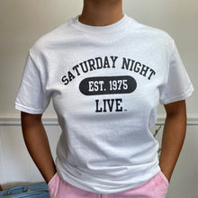 Load image into Gallery viewer, Vintage NWT y2k SNL Saturday Night Live Graphic Short Sleeve T-shirt S
