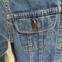 Load image into Gallery viewer, Vintage 70s Lee Riders Classic Jean Denim Jacket Medium Blue Cropped
