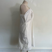 Load image into Gallery viewer, Vintage 60s Opalaire White Lace Slip Dress Deadstock NWT
