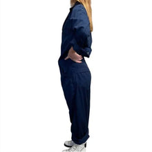 Load image into Gallery viewer, Vintage Navy Blue Mechanic-Style Jumpsuit Utility Coveralls 40R
