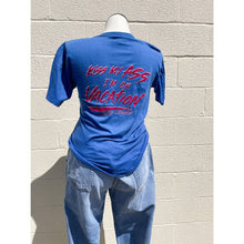 Load image into Gallery viewer, Vintage 1980s Novelty Myrtle Beach Vacation Graphic T-shirt Single Stitch Blue L
