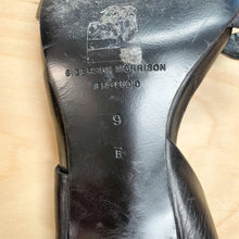 Load image into Gallery viewer, Sigerson Morrison Black Sandal Kitten Heel Size 9
