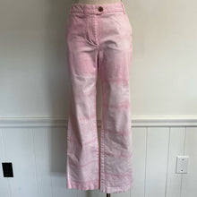 Load image into Gallery viewer, y2k Upcycled tie-dye Pastel Pink Trouser Pants 6
