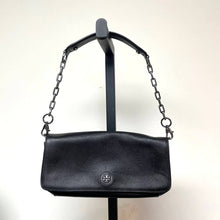 Load image into Gallery viewer, Tory Burch Black Safiano Leather Mini Shoulder Evening Bag Purse
